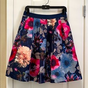 Ted Baker London skirt floral